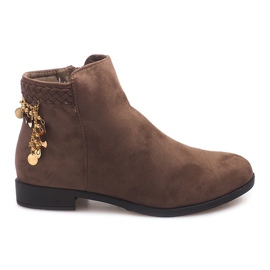 Botas de ante LL113 caqui verde