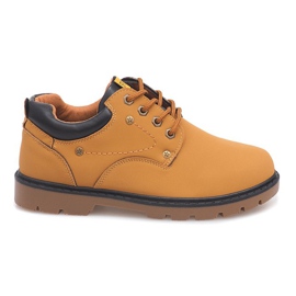 Botas Brogues Clásicas JX-20 Camel marrón