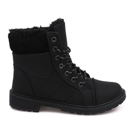 Tramperos Timberki Aislados DD498-1 Negro