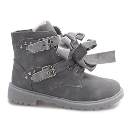 Botas extravagantes cálidas TL0129-2 Gris
