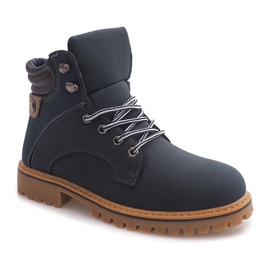 Botas Timber Warm SJ8043 Azul Marino