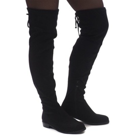 Botas de ante 30701 Negro