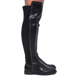 Botas negras elegantes KSL20 negro