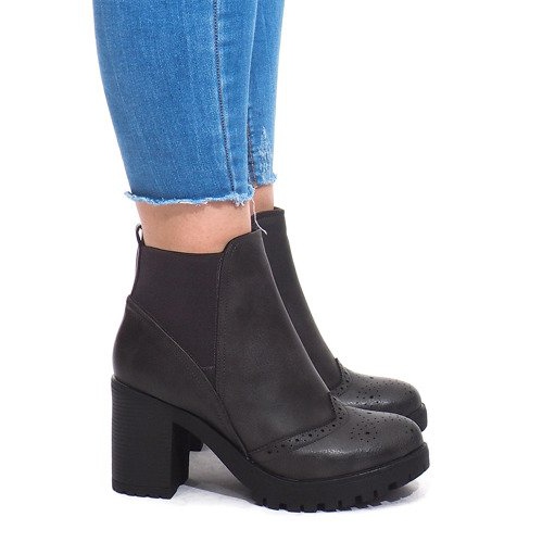 Botas de abrigo 35-611 Gris Botas de abrigo 35-611 Gris