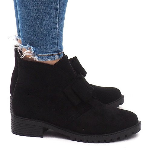 Botas de ante AT-0625 Negro Botas de ante AT-0625 Negro