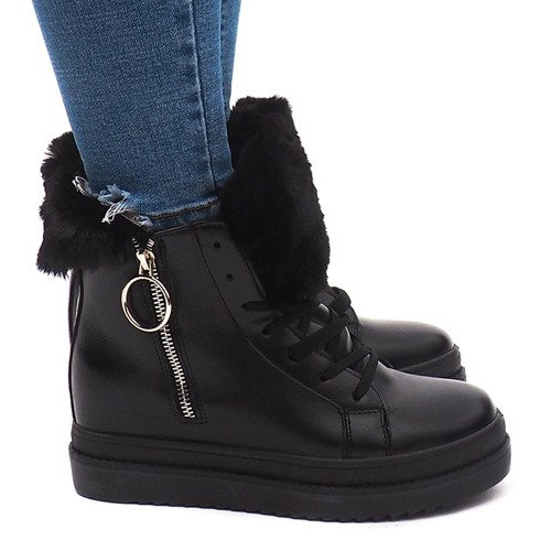 Zapatillas Warm SJ665-1 Negro Zapatillas Warm SJ665-1 Negro