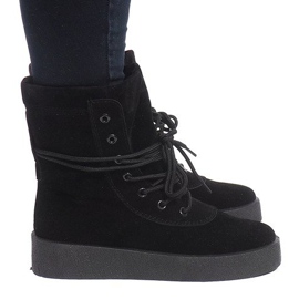 Botas negras Creepersy 982-PA negro