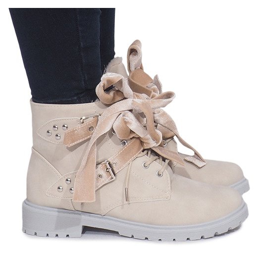 Botas extravagantes cálidas TL0129-4 Beige Botas extravagantes cálidas TL0129-4 Beige