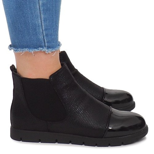 Botas deportivas T1713-1 Negro Botas deportivas T1713-1 Negro