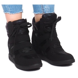 Deportivas Cuña 1628 Negro Deportivas Cuña 1628 Negro