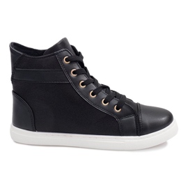 Zapatillas High Shiny TL510-2 Negro