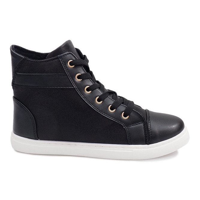 Zapatillas High Shiny TL510-2 Negro