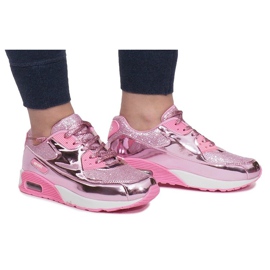 Zapatos deportivos Pink Shiny Flash rosa