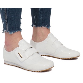 Zapatos Denise Velcro Blancos Zapatos Denise Velcro Blancos