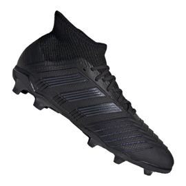 Botas de fútbol adidas Predator 19.1 Fg Jr G25791 negro negro