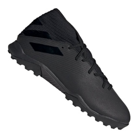 Botas de fútbol adidas Nemeziz 19.3 Tf M F34428 negro negro Botas de fútbol adidas Nemeziz 19.3 Tf M F34428 negro negro