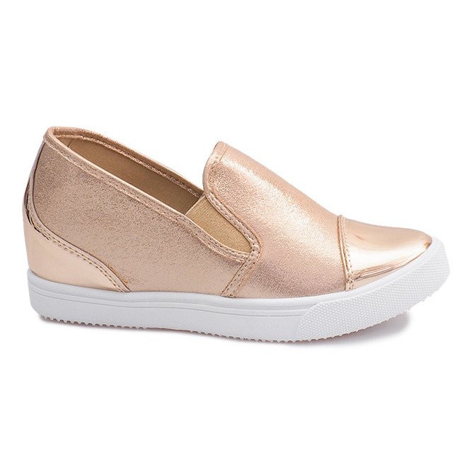 Zapatillas de cuña TL018-8 Dorado rosado amarillo