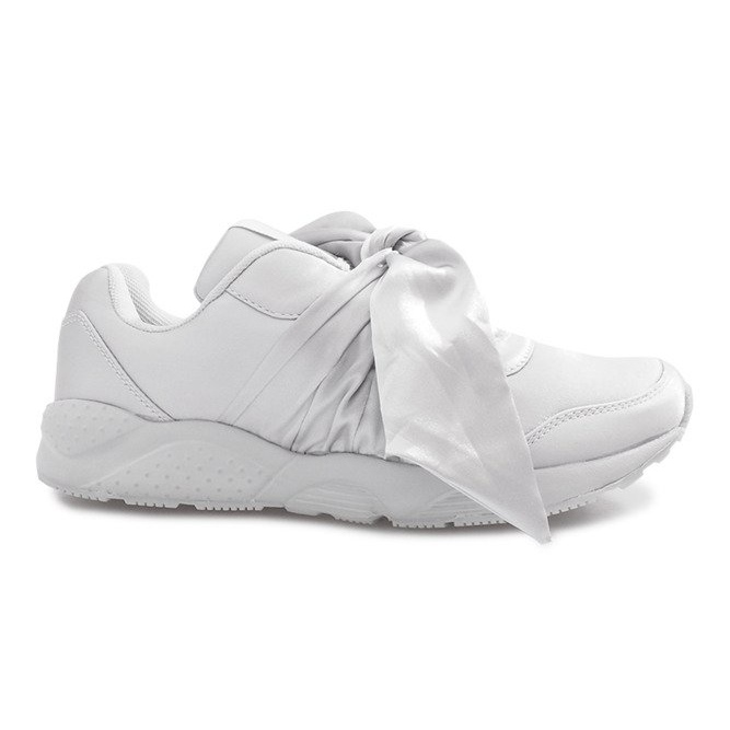 Deportivas grises con lazos Laure