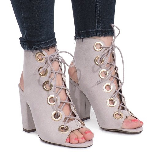 Botas Sylviane grises Botas Sylviane grises