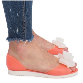 Sandalias Meliski Midow beige marrón multicolor