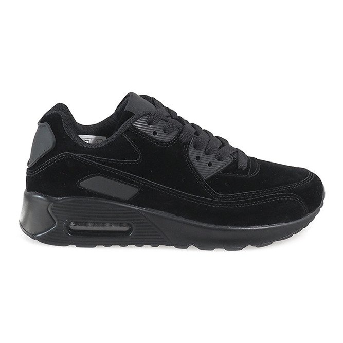 Zapatillas deportivas negras 55120-1 negro