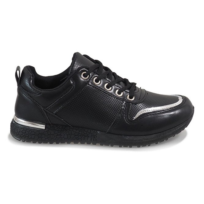 Zapatillas negras LT604F negro