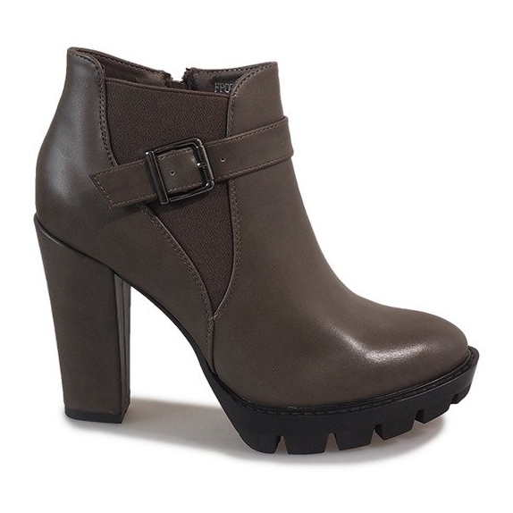 Botas de color caqui en el poste FP002 multicolor verde Botas de color caqui en el poste FP002 multicolor verde