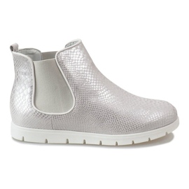 Botas deportivas plateadas 1602 gris
