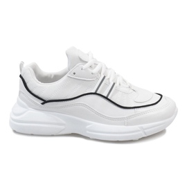 Calzado deportivo blanco de moda LI-4002