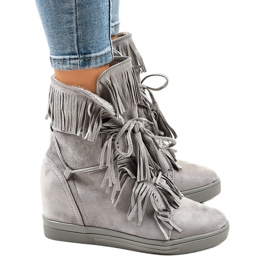 Zapatillas grises con aislamiento H6301AR-36