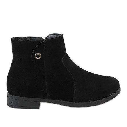 Kayla Shoes 885 botas negras con aislamiento negro