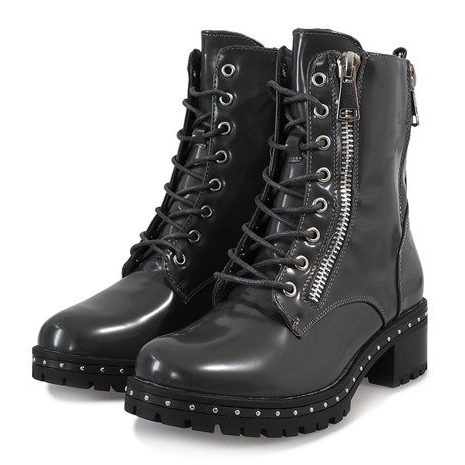 Mulanka Botas militares grises A-40