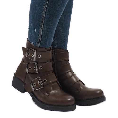 Botas camel QTY-002 marrón Botas camel QTY-002 marrón