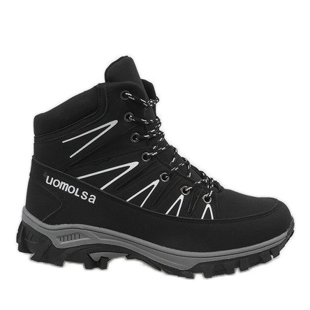 Botas de nieve negras con aislamiento F-23-1 negro