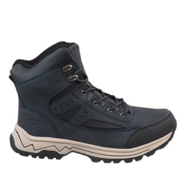 Botas de nieve con aislamiento azul oscuro T-1860 azul marino