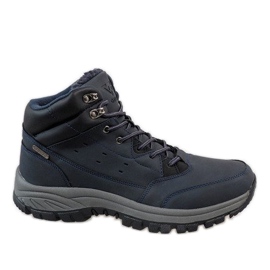 Botas de nieve con aislamiento azul oscuro T-1860 azul marino