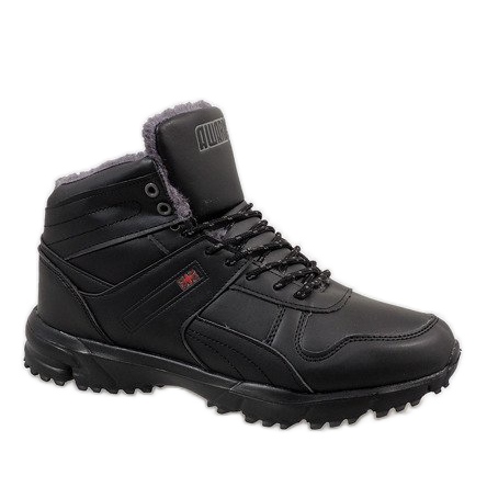 Botas de nieve cálidas MC783-2 Black negro
