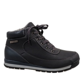 Botas de nieve cálidas B9477-44 Azul marino