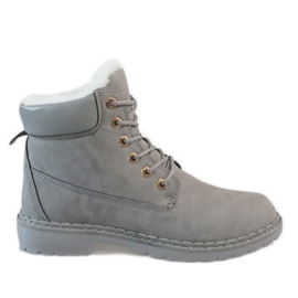 Botas grises aisladas B1819-9 Botas grises aisladas B1819-9