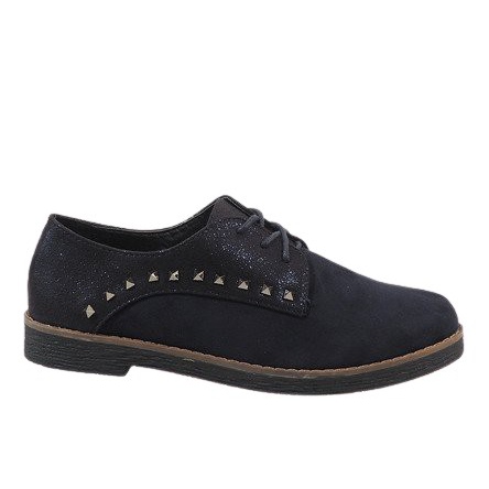 Zapatos negros con cordones y tachuelas LX155 Zapatos negros con cordones y tachuelas LX155