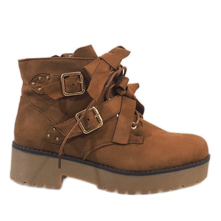 Botas mules camel MDM122 marrón Botas mules camel MDM122 marrón