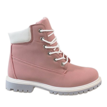 Botas de montaña rosas 851 rosado