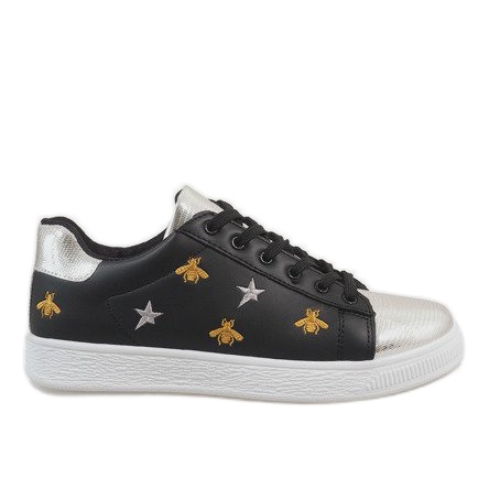 Zapatillas abeja negra T5030-1 negro