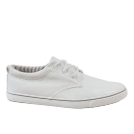Zapatillas de hombre clásicas blancas BK-6005 blanco