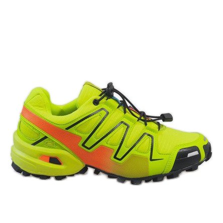 Zapatillas de trekking deportivas amarillas A1503-33 amarillo Zapatillas de trekking deportivas amarillas A1503-33 amarillo