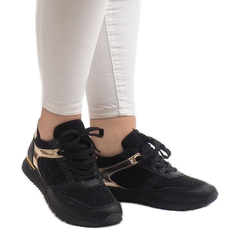 Deportivas negras LR88010 negro