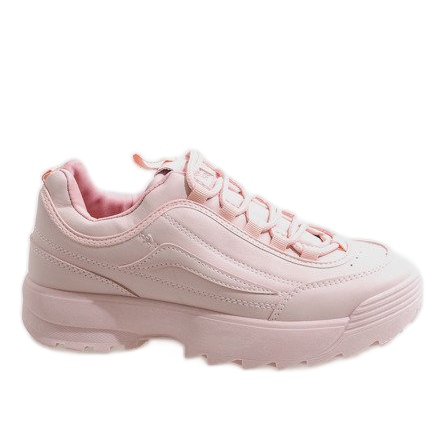 Zapatillas deportivas rosa de moda 83018 rosado