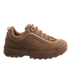 81016 zapatos deportivos marrones de moda marrón