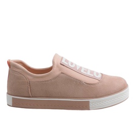 Zapatillas sin cordones rosas X-9707