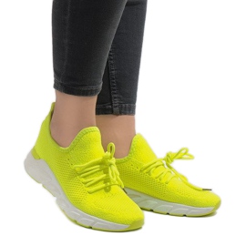 Zapatilla deportiva amarilla 7766-Y amarillo Zapatilla deportiva amarilla 7766-Y amarillo